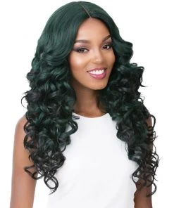 Wigs For Black Women Swiss Lace Houston | Lace Front Synthetic Wig By It's A Wig