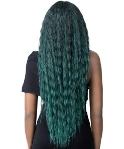 Wigs For Black Women Swiss Lace Cascade | Lace Front & Lace Part Synthetic Wig By It's A Wig