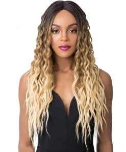 Wigs For Black Women Swiss Lace Sunflower | Lace Front & Lace Part Synthetic Wig By It's A Wig