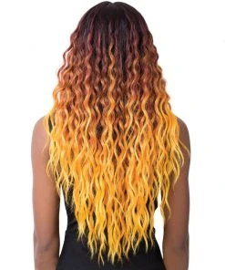 Wigs For Black Women Swiss Lace Sunflower | Lace Front & Lace Part Synthetic Wig By It's A Wig