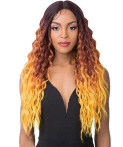 Wigs For Black Women Swiss Lace Sunflower | Lace Front & Lace Part Synthetic Wig By It's A Wig