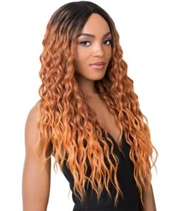 Wigs For Black Women Swiss Lace Sunflower | Lace Front & Lace Part Synthetic Wig By It's A Wig