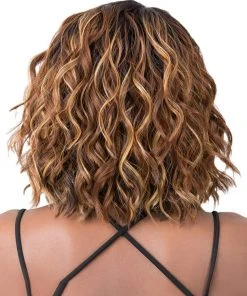 Swiss Lace Disco | Lace Front & Lace Part Synthetic Wig By It's A Wig Wigs For Black Women