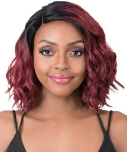 Swiss Lace Disco | Lace Front & Lace Part Synthetic Wig By It's A Wig Wigs For Black Women