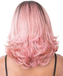 Wigs For Black Women Swiss Lace Serafina | Lace Front & Lace Part Synthetic Wig By It's A Wig