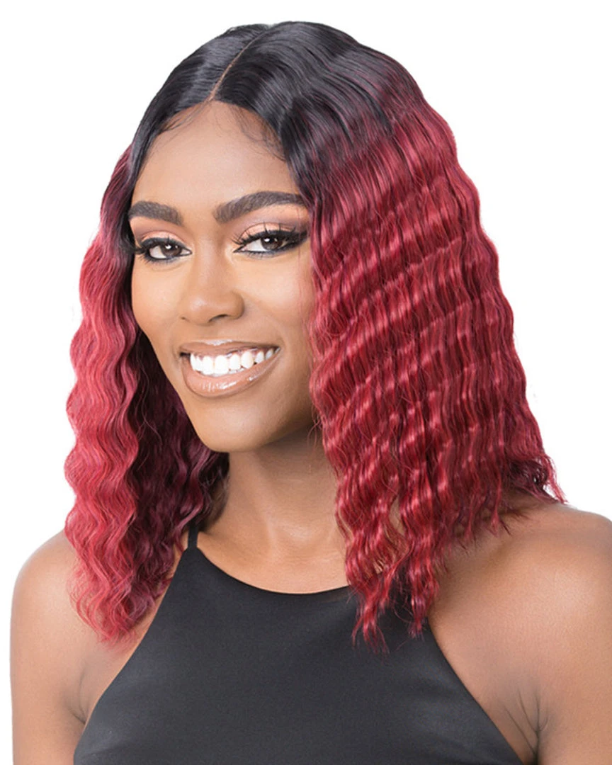 HD Lace Crimped Hair-2 | Lace Front & Lace Part Synthetic Wig By It's A Wig 5 HD Lace Crimped Hair-2 | Lace Front & Lace Part Synthetic Wig By It's A Wig