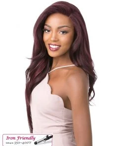 Wigs For Black Women 360 Lace Adelinda | Human Hair Blend Wig By It's A Wig