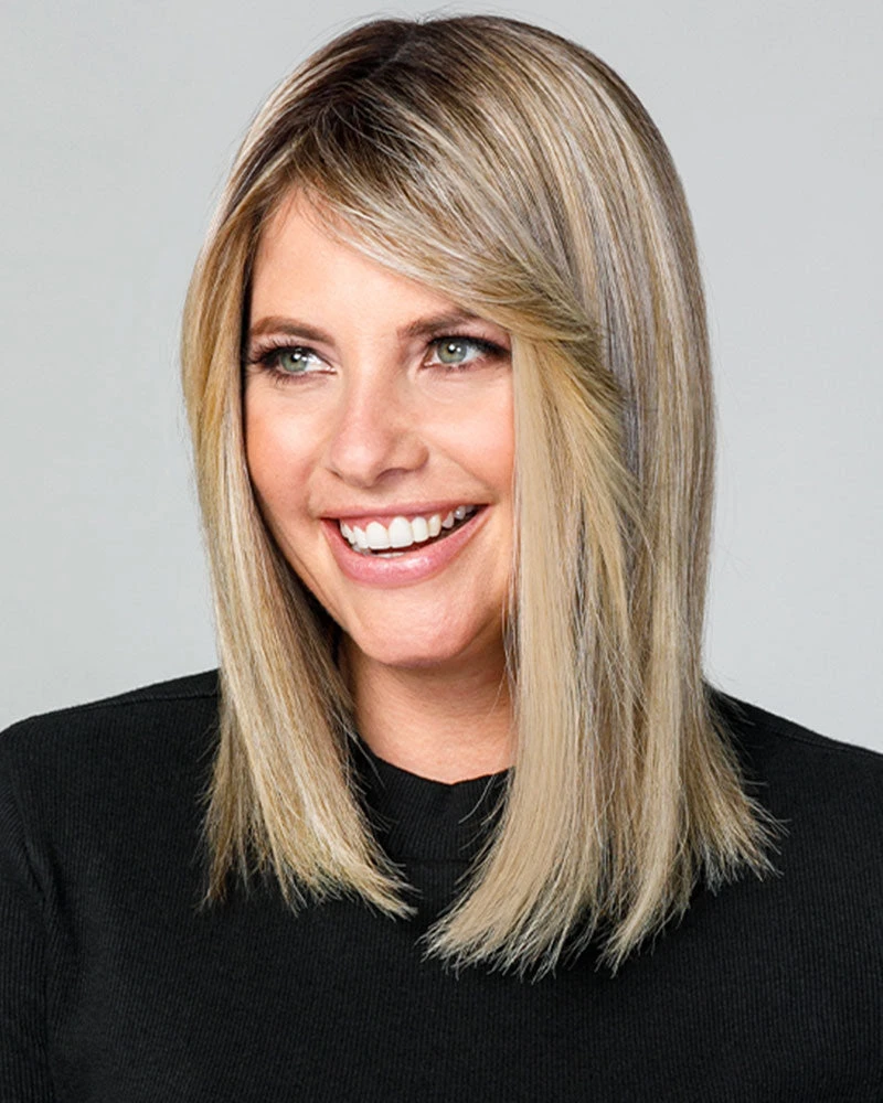 EasiPart T HD 12 Inch (Exclusive) | Monofilament Synthetic Hair Toppers By Jon Renau 8~12 Inch 3 EasiPart T HD 12 Inch (Exclusive) | Monofilament Synthetic Hair Toppers By Jon Renau 8~12 Inch