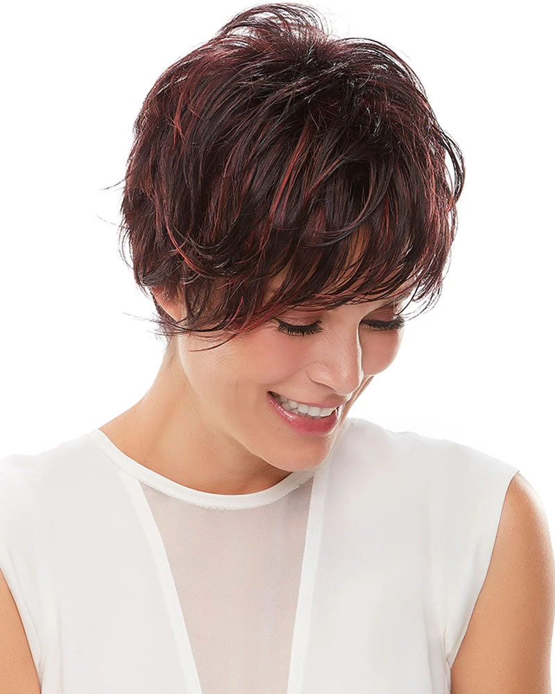 Wigs For Women Ruby | Lace Front Synthetic Wig By Jon Renau 4 Wigs For Women Ruby | Lace Front Synthetic Wig By Jon Renau