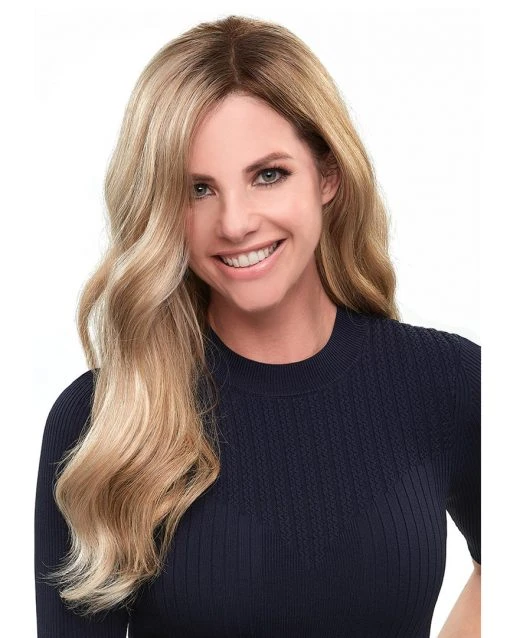 Top Smart Wavy 18 Inch (Exclusive) | Lace Front & Monofilament Synthetic Hair Toppers By Jon Renau 18~26 Inch 6 Top Smart Wavy 18 Inch (Exclusive) | Lace Front & Monofilament Synthetic Hair Toppers By Jon Renau 18~26 Inch