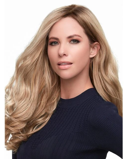 Top Smart Wavy 18 Inch | Lace Front & Monofilament Synthetic Hair Toppers By Jon Renau 18~26 Inch 4 Top Smart Wavy 18 Inch | Lace Front & Monofilament Synthetic Hair Toppers By Jon Renau 18~26 Inch