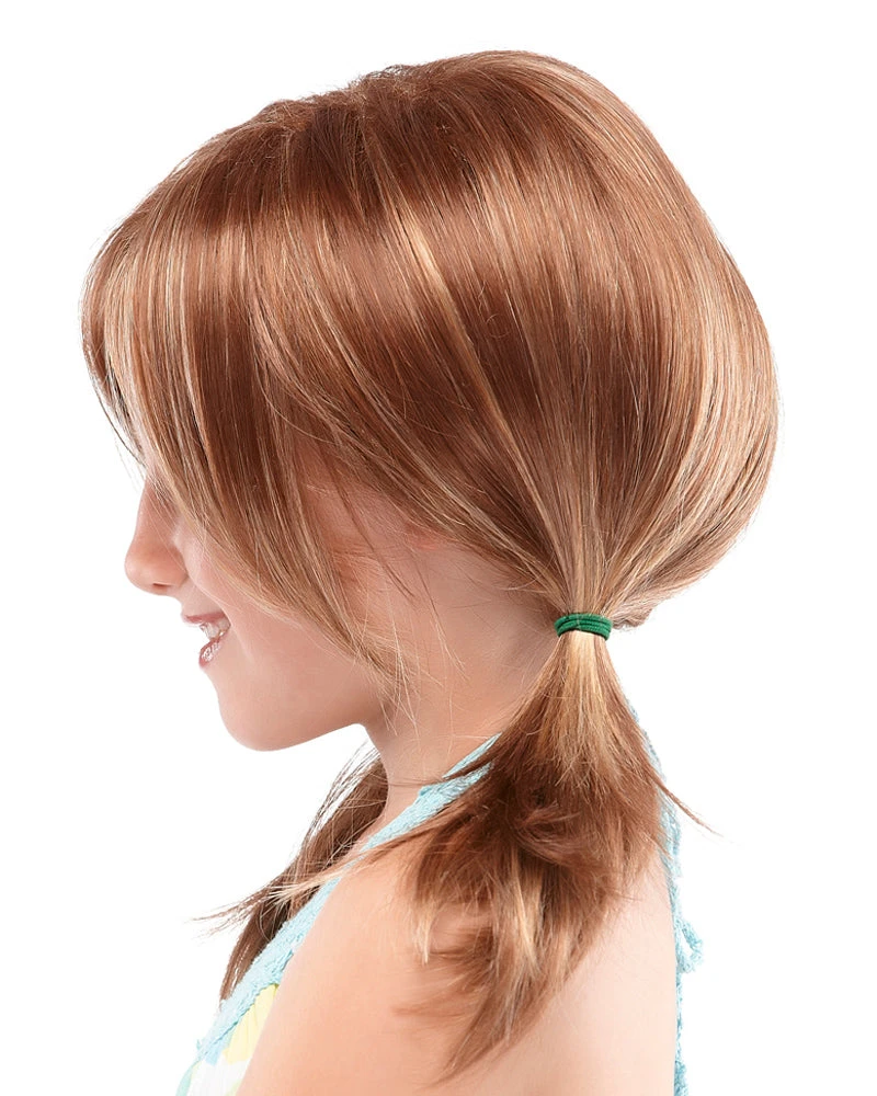 Wigs For Kids Ashley Petite | Kids Monofilament Synthetic Wig By Jon Renau 4 Wigs For Kids Ashley Petite | Kids Monofilament Synthetic Wig By Jon Renau