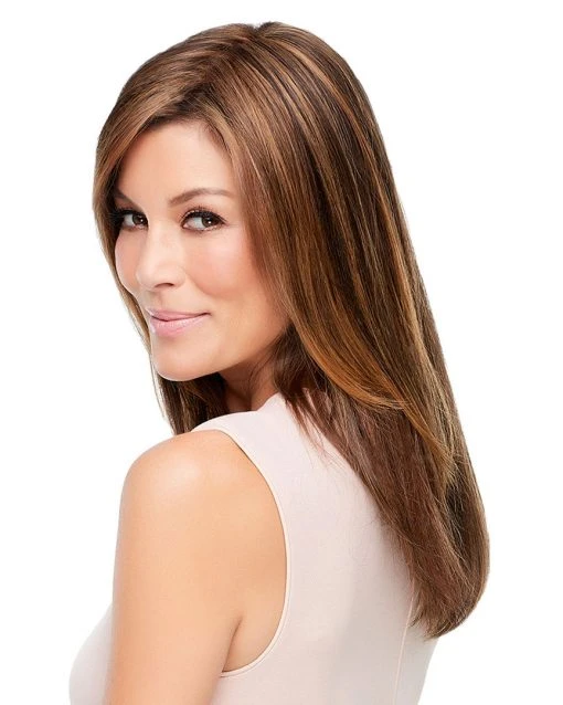 Top Style 18 Inch (Exclusive) | Monofilament Synthetic Toppers By Jon Renau 18~26 Inch 8 Top Style 18 Inch (Exclusive) | Monofilament Synthetic Toppers By Jon Renau 18~26 Inch