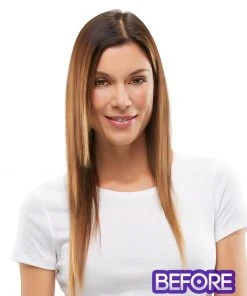 Top Form 18 Inch | Monofilament Remy Human Hair Toppers By Jon Renau Wiglets