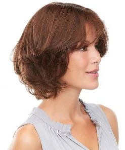 EasiPart French 8 Inch | Monofilament Remy Human Hair Toppers By Jon Renau 8~12 Inch 12 EasiPart French 8 Inch | Monofilament Remy Human Hair Toppers By Jon Renau 8~12 Inch