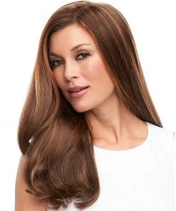 Wiglets Top Full 18 Inch HH | Monofilament Remy Human Hair Toppers By Jon Renau