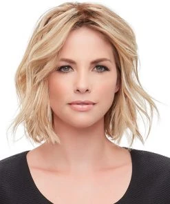 EasiPart French XL 12 Inch (Exclusive) | Monofilament Remy Human Hair Toppers By Jon Renau Wiglets