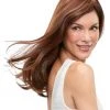 Wiglets Top Form French 18 Inch (Exclusive) | Monofilament Remy Human Hair Toppers By Jon Renau 2 Wiglets Top Form French 18 Inch (Exclusive) | Monofilament Remy Human Hair Toppers By Jon Renau