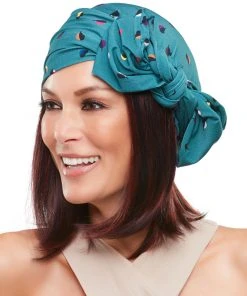 Jon Renau Softie Wrap Print Headwear