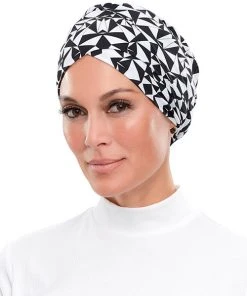 Jon Renau Softie Wrap Print Headwear