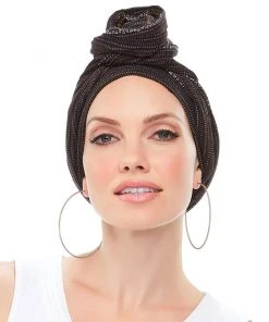 Jon Renau Softie Wrap Print Headwear