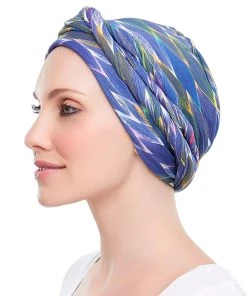 Jon Renau Softie Wrap Print Headwear