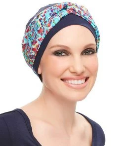 Jon Renau Softie Accent-Print Headwear