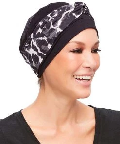Jon Renau Softie Accent-Print Headwear