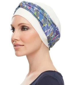 Jon Renau Softie Accent-Print Headwear
