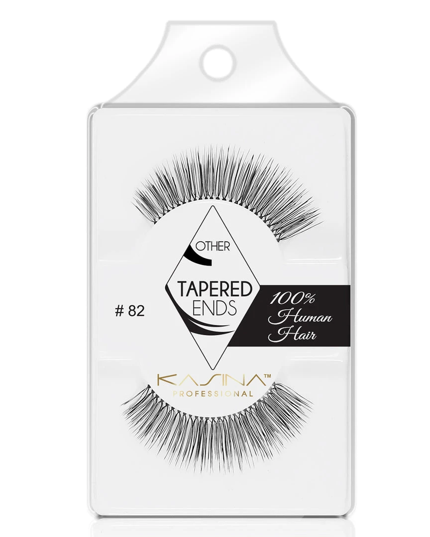 Tapered Ends Eyelashes #82 By Kasina Professional 3 Tapered Ends Eyelashes #82 By Kasina Professional