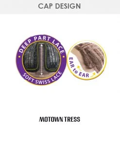 LDP-Lydia | Lace Front & Lace Part Synthetic Wig By Motown Tress