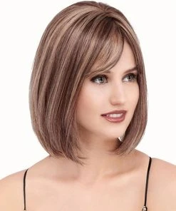 Wigs For Cancer Patients PLF009HM | Lace Front & Monofilament Human Hair Wig By Louis Ferre