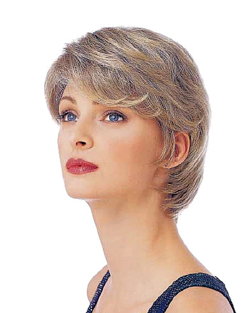Wigs For Women Meg Petite | Monofilament Synthetic Wig By Louis Ferre 6 Wigs For Women Meg Petite | Monofilament Synthetic Wig By Louis Ferre