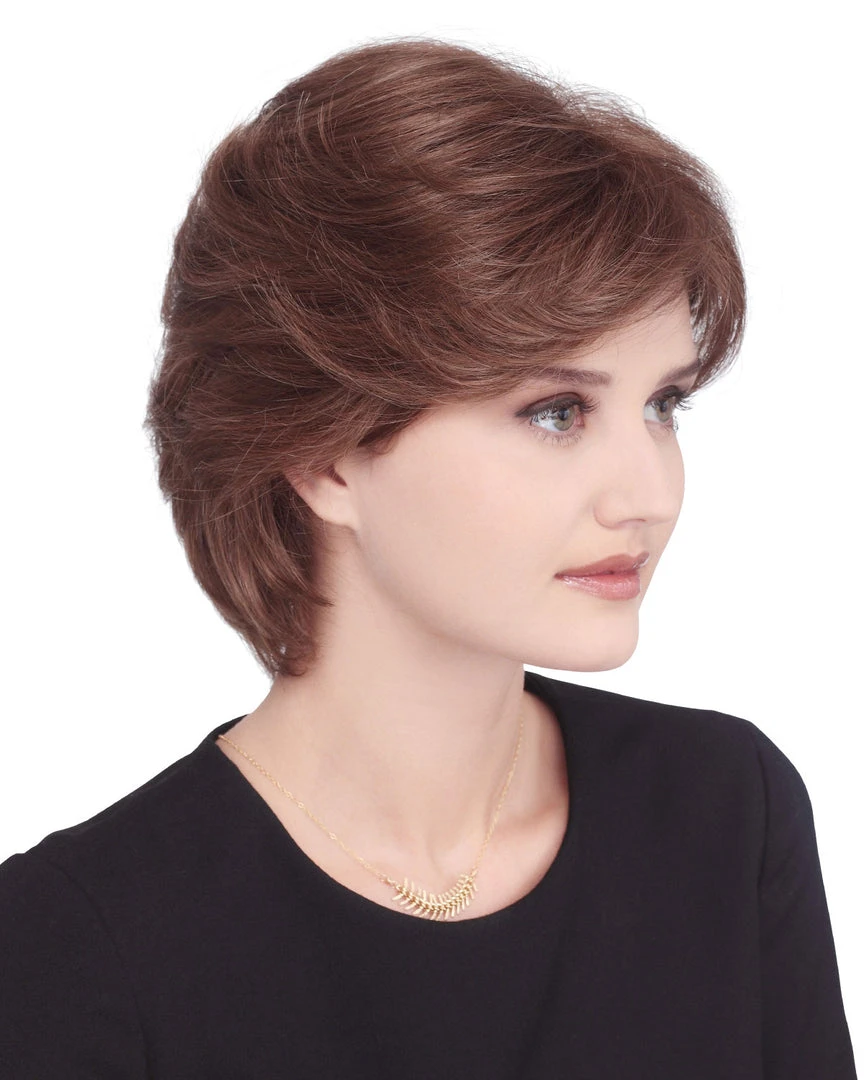 Wigs For Women Meg Petite | Monofilament Synthetic Wig By Louis Ferre 3 Wigs For Women Meg Petite | Monofilament Synthetic Wig By Louis Ferre