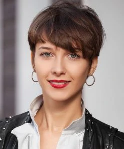 Wigs For Women Crystal | Monofilament Human Hair Wig By Louis Ferre