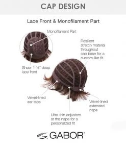 Upscale | Lace Front & Monofilament Synthetic Wig By Gabor 17 Upscale | Lace Front & Monofilament Synthetic Wig By Gabor