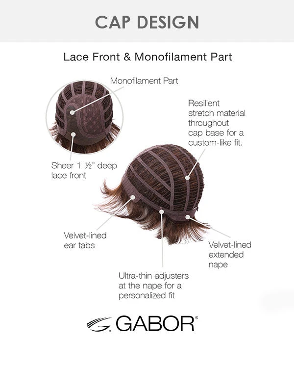 Upscale | Lace Front & Monofilament Synthetic Wig By Gabor 10 Upscale | Lace Front & Monofilament Synthetic Wig By Gabor