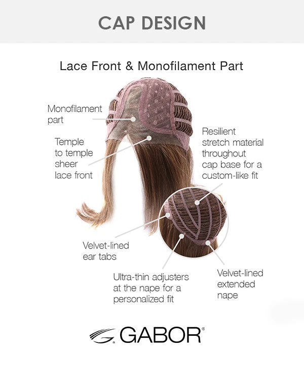 Timeless Beauty | Lace Front & Monofilament Part Synthetic Wig By Gabor 10 Timeless Beauty | Lace Front & Monofilament Part Synthetic Wig By Gabor