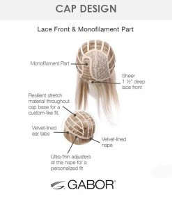 Wigs For Women Opulence | Lace Front & Monofilament Part Synthetic Wig By Gabor 27 Wigs For Women Opulence | Lace Front & Monofilament Part Synthetic Wig By Gabor