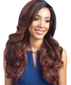 Linaro | Lace Front Human Hair Blend Wig By Bobbi Boss