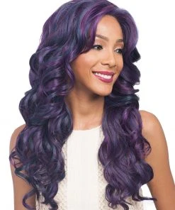 Wigs For Black Women Black Pearl | Lace Front Synthetic Wig By Bobbi Boss