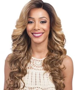 Wigs For Black Women Moonstone | Lace Front Synthetic Wig By Bobbi Boss