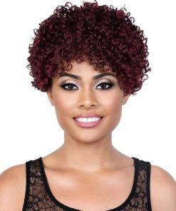 Wigs For Black Women Aloha | Synthetic Wig By Motown Tress