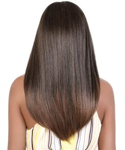 KLP Ebony | Lace Part Synthetic Hair Wig By Motown Tress