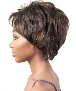 Wigs For Black Women WL Jace | Lace Front Synthetic Wig By Motown Tress
