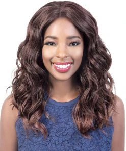Wigs For Black Women SL Krita | Lace Front Synthetic Wig By Motown Tress