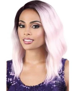 LDP-Curve3 | Lace Front & Lace Part Synthetic Wig By Motown Tress