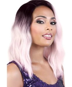 LDP-Curve3 | Lace Front & Lace Part Synthetic Wig By Motown Tress