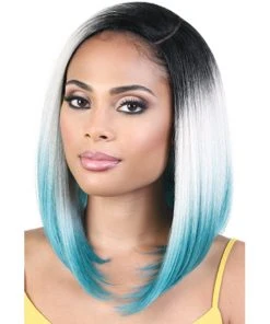 Wigs For Black Women LDP-Curve2 | Lace Front & Lace Part Synthetic Wig By Motown Tress