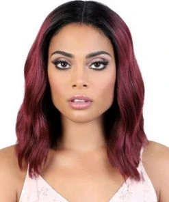 Wigs For Black Women LDP-Trina | Lace Front & Lace Part Synthetic Wig By Motown Tress